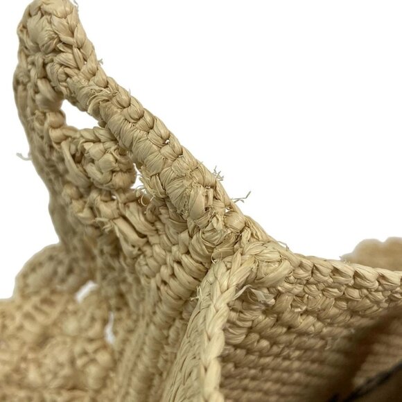 Auth LOEWE Loewe Font Tote Small ALF1B59X25 Natural Raffia - Tote Bag - Picture 13 of 15